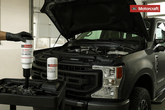 How to Choose the Right Fuel & Oil Filters for Your Ford Powerstroke (Motorcraft Buyer’s Guide)