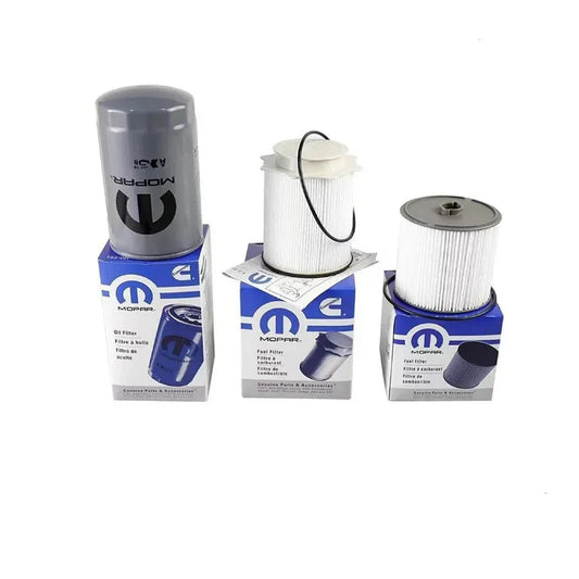 2019–2024 Dodge RAM 6.7L Cummins Fuel & Oil Filter Kit | Mopar OEM 2500–5500 | 68157291AA, 68436631AA