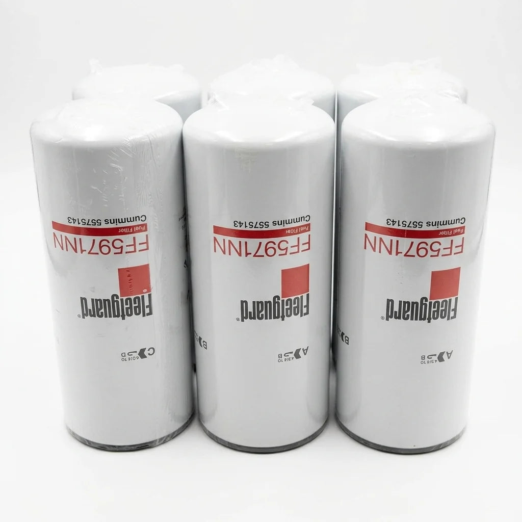 Fleetguard FF5971NN NanoNet Fuel Filter 6-Pack for Cummins X15 & X12