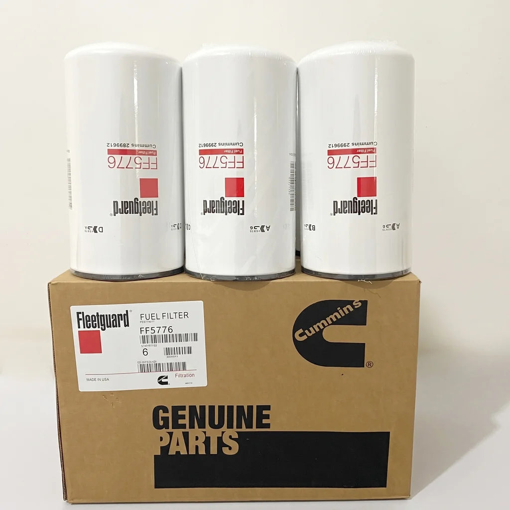 Fleetguard FF5776 Fuel Filter 6-Pack OEM for Cummins ISX ISX15 ISX12 & QSX