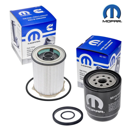 Mopar 68197867AB & 68157291AA Fuel Filters for Dodge RAM 6.7L Cummins 2013–2018 | OEM MO-867 MO-291