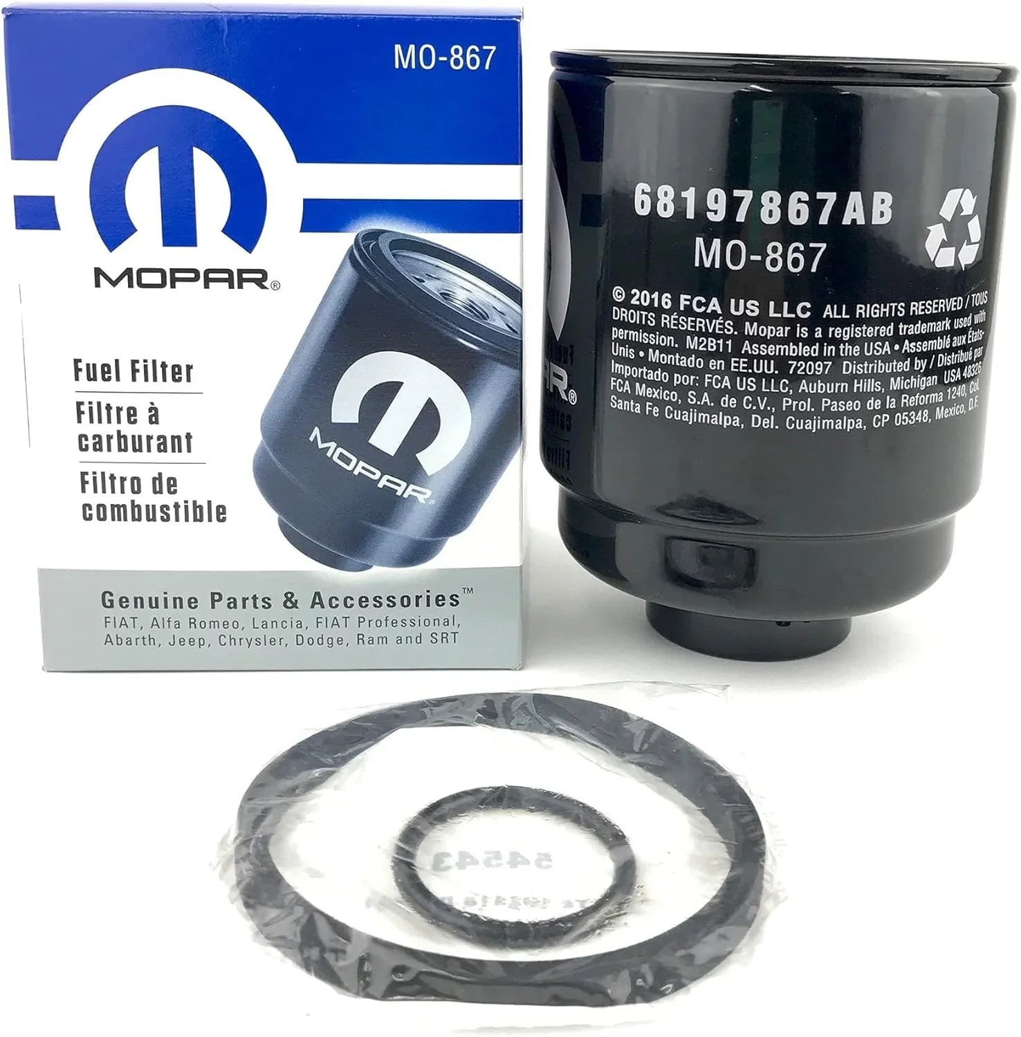 Mopar 68197867AB & 68157291AA Fuel Filters for Dodge RAM 6.7L Cummins 2013–2018 | OEM MO-867 MO-291 - OEM Auto Source