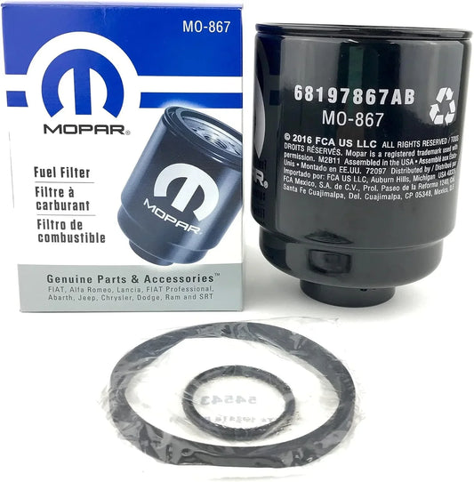 Mopar 68197867AB & 68157291AA Fuel Filters for Dodge RAM 6.7L Cummins 2013–2018 | OEM MO-867 MO-291 - OEM Auto Source