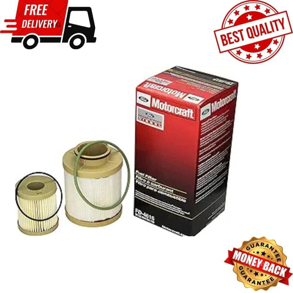 Motorcraft FL-2016 + FD-4616 Combo Pack | OEM Oil & Fuel Filters (Set of 2)