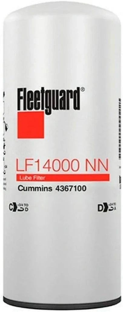 Fleetguard LF14000NN NanoNet Oil Filter 6-Pack Cummins ISX X15 ISM M11 QSX